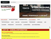 Tablet Screenshot of nyhetersto.se